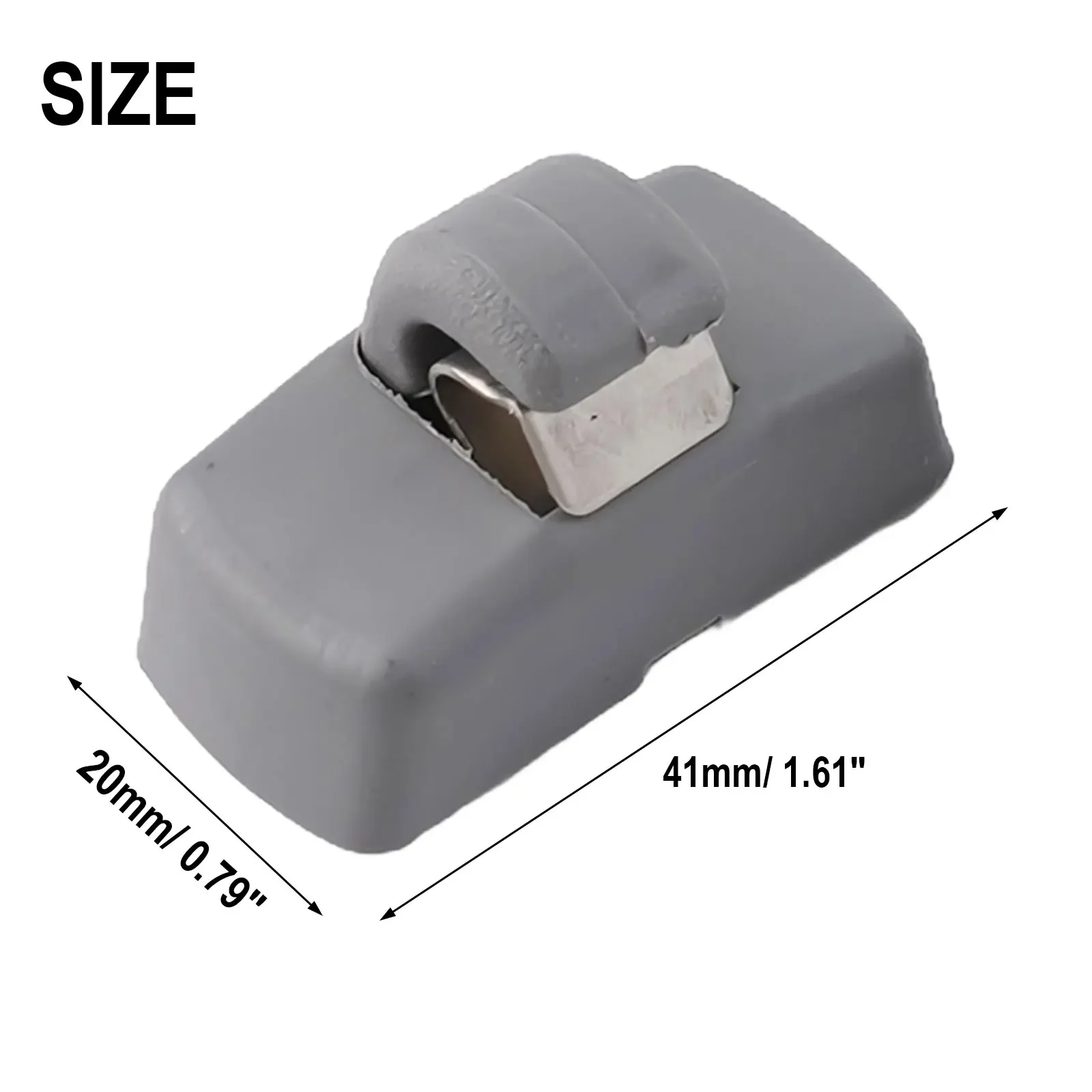 Skoda Sun Visor Clips Front Sun Visor Hook Clips High Reliability High-quality Nylon Material Long-lasting Durability