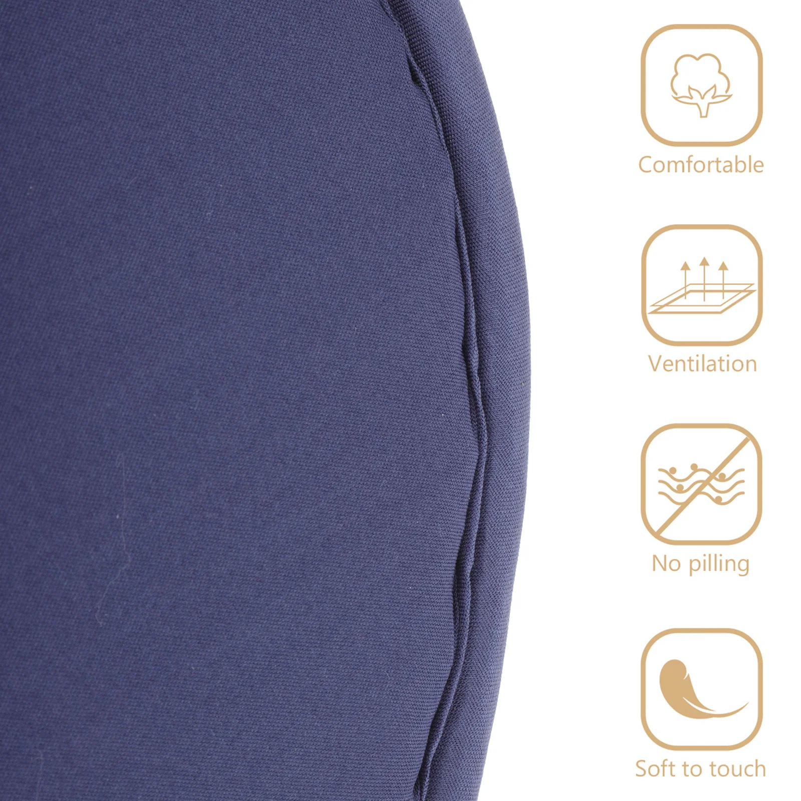 

4Pcs Portable Round Seat Cushion Supple Outdoor Cushion Picnic Camping Seat Mat Lightweight Stadium Chair Pad Supple Sitting Mat