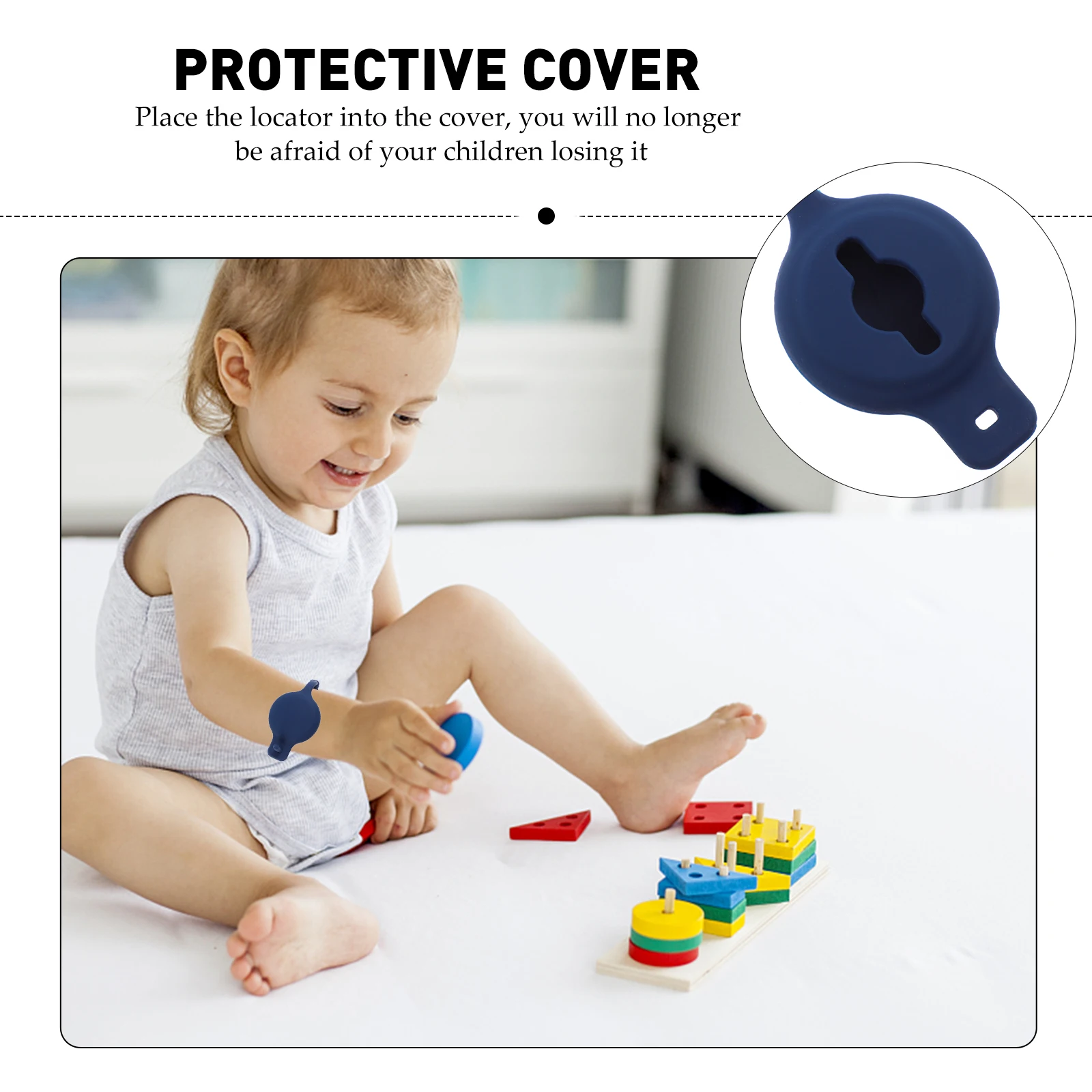 

Case Cover Accessory Silicone Protective Shell Shockproof for Kids Easy Install Soft Comfortable for Smart