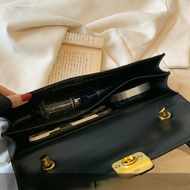 Handbag French Style Unique Design Fashion Underarm Bag for Women 2023 New Small Mini PU Shoulder Bag Trend Casual  All-match