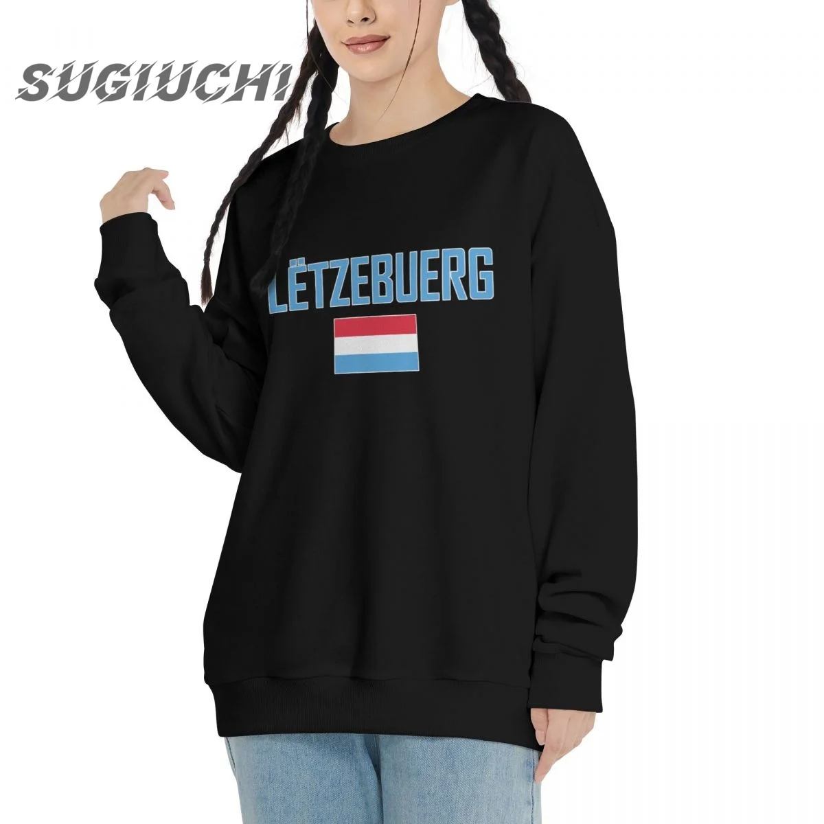 Cotton 6XL Luxembourg Country Flag With Letter Men Unisex Hoodie Sweatshirt Women Hip Hop Streetwear Tracksuit Clothing