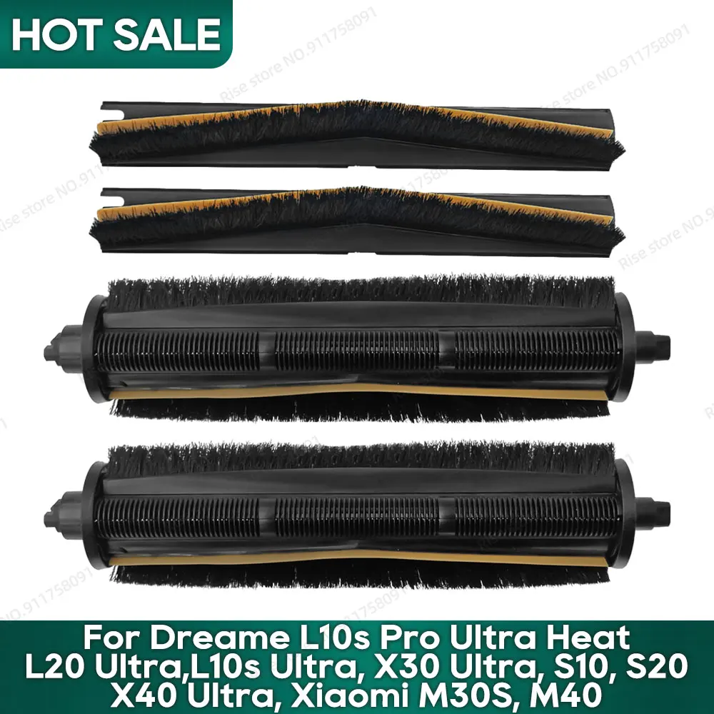 Compatible for Dreame L10s Pro Ultra Heat, L30 Ultra, L20 Ultra, L10s Ultra, X30 Ultra, S10, S20, X40 Ultra Tricut Brush