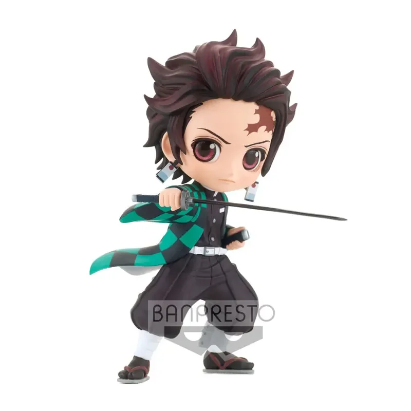 Bandai Demon Slayer Q Posket Kamado Tanjirou Action Figures Model Collection Brand New Genuine in Shelf