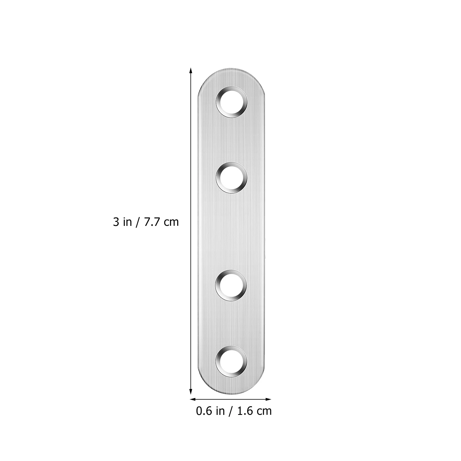 14 Pcs Stainless Steel Corner Code Bed Frame Brackets For Braces Straight Wood Metal Flat Joining Plate Connector