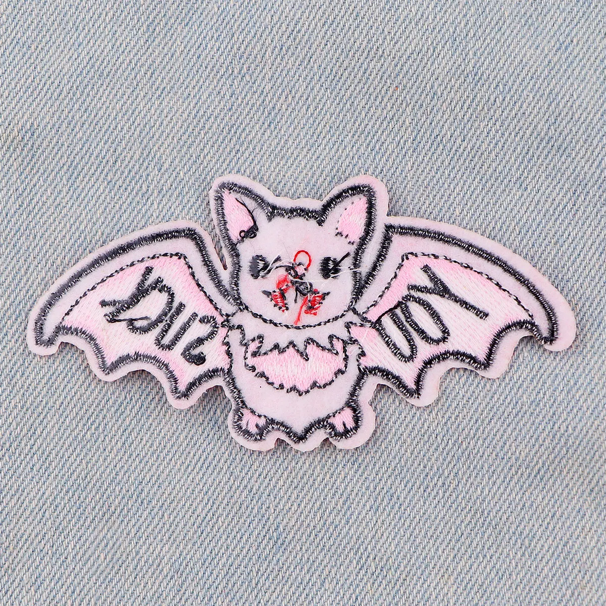 Pink Beleüt embroidered mágikus Birtokrész számára Öltözés Póló patches -en ruhák diy badges -en Hátiszák Csináltatás accessor Kereskedés