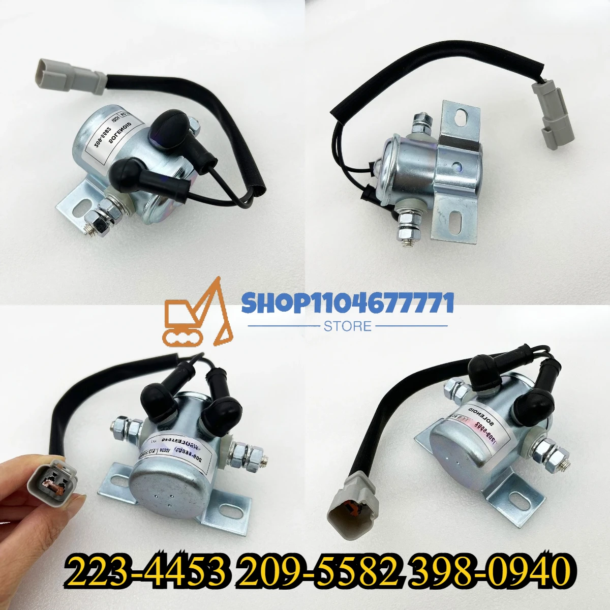 

312D 315D 320D 322C 323D 324D High Quality Magnetic Switch Starter Relay 223-4453 209-5582 398-0940 2234453 2095582 3980940