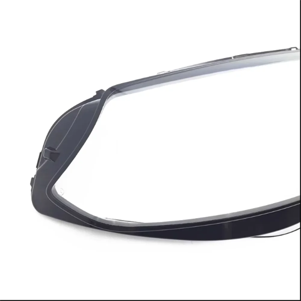 HTTCY For Mercedes Benz B-Class W246 2016 2017 2018 2019 front Car Headlight Cover Lens Shell Lampcover Lampshade Headlamp