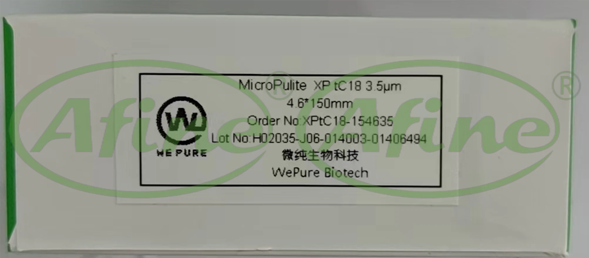 

AFINE WEPURE XPtC18-154635 MicroPulite XP RP18 plus 3.5um 150x4.6mm