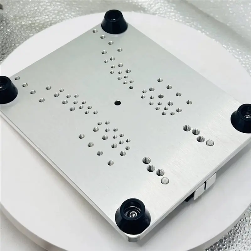 ABXF-Small Bench Drill Bottom Plate Bench Vise Base Platform Drill Bottom Plate Drilling Machine Bottom Plate 16Mm