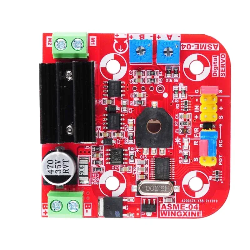 

PCB Controller for ASMC-04B ASMC-05B Robot Servo High Power Torque Support 12V~24V 180kg.cm 380kg.cm Large Robotic Manipulator