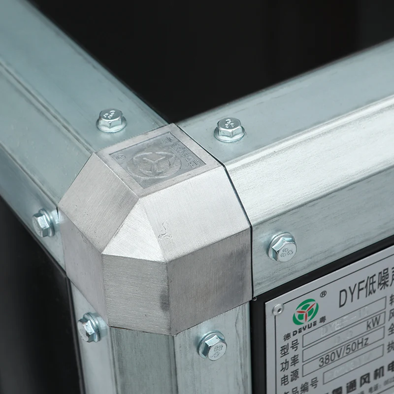 Centrifugaalventilator met stalen achterwaarts geïnspireerde bladen voor brandrookuitlaat Hoge luchtstroom Hoge druk 380V AC