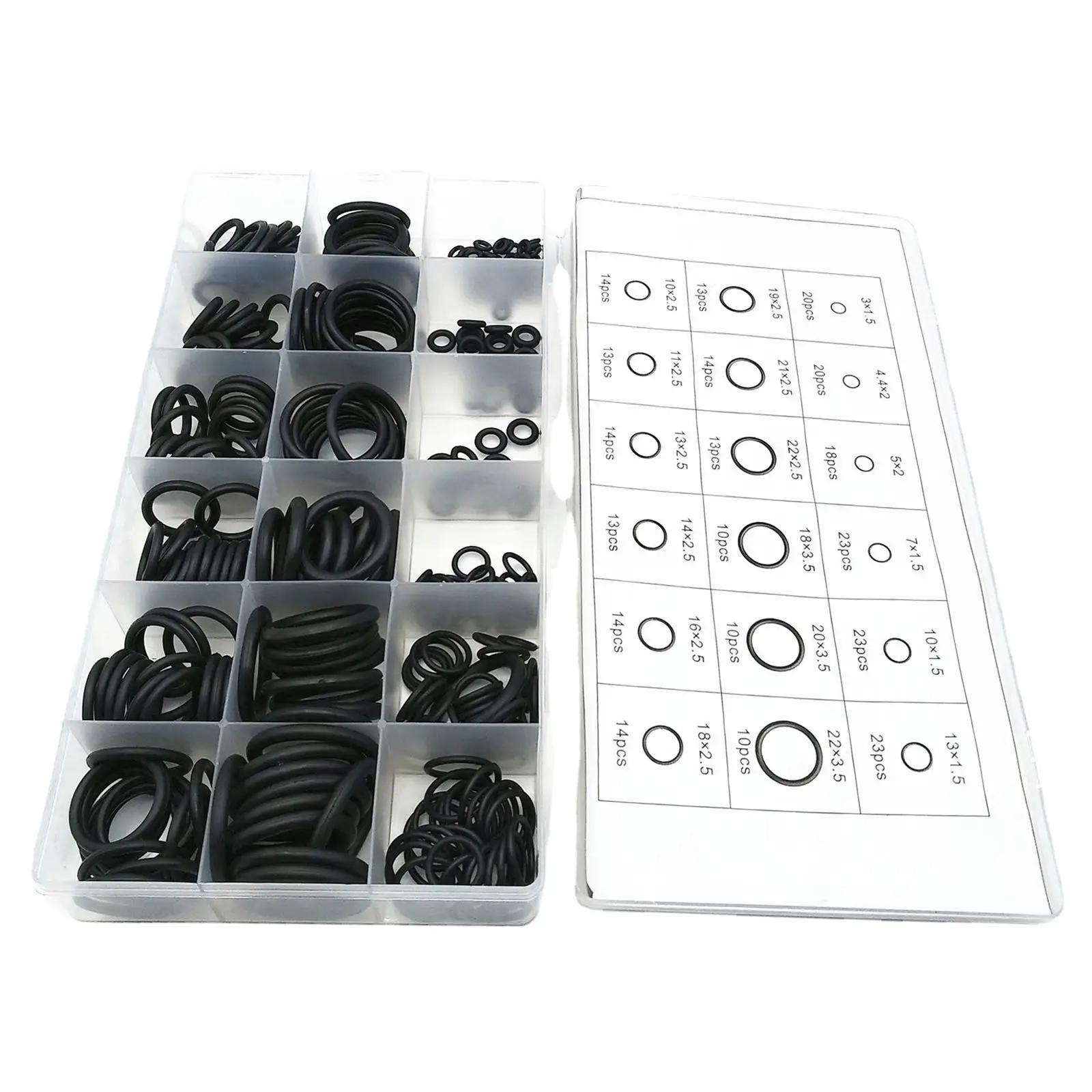 279x O Rings Assortment Set 18 Sizes Assorted for Car Auto Repairing