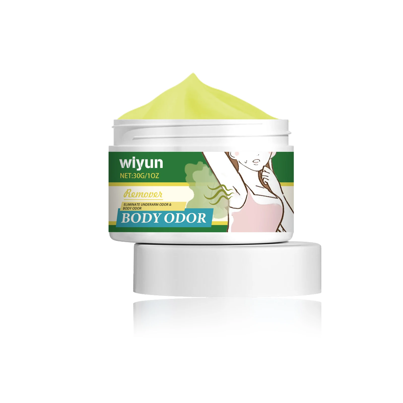 Underarm Odor Cream for Body Sweat Remove Bad Smell Deodorant Armpit Lasting Refreshing Significant Effect Sweatproof Odor Cream