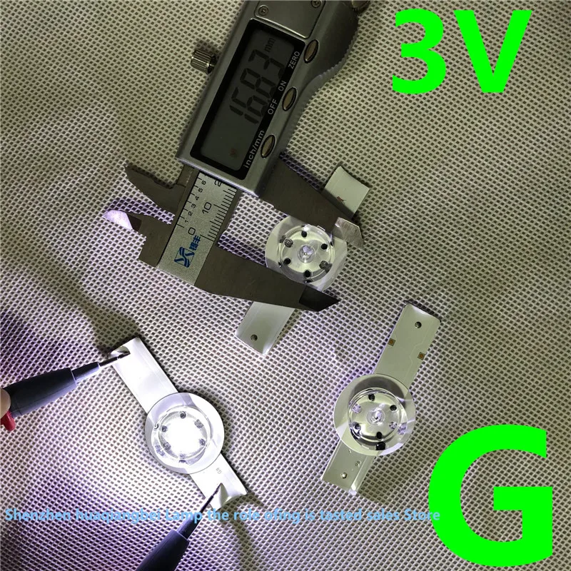 FOR 100%NEW 3v 6V SMD Lamp Beads with Optical Lens Fliter for LED TV Repair Konka  Lehua JS-D-JP3920-071EC JS-D-JP3920-061EC