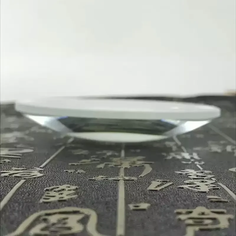 قطر 200 مللي متر 150 مللي متر كبير بلانو عدسة محدبة المكبر عدسة زجاجية مستديرة 6X 8X