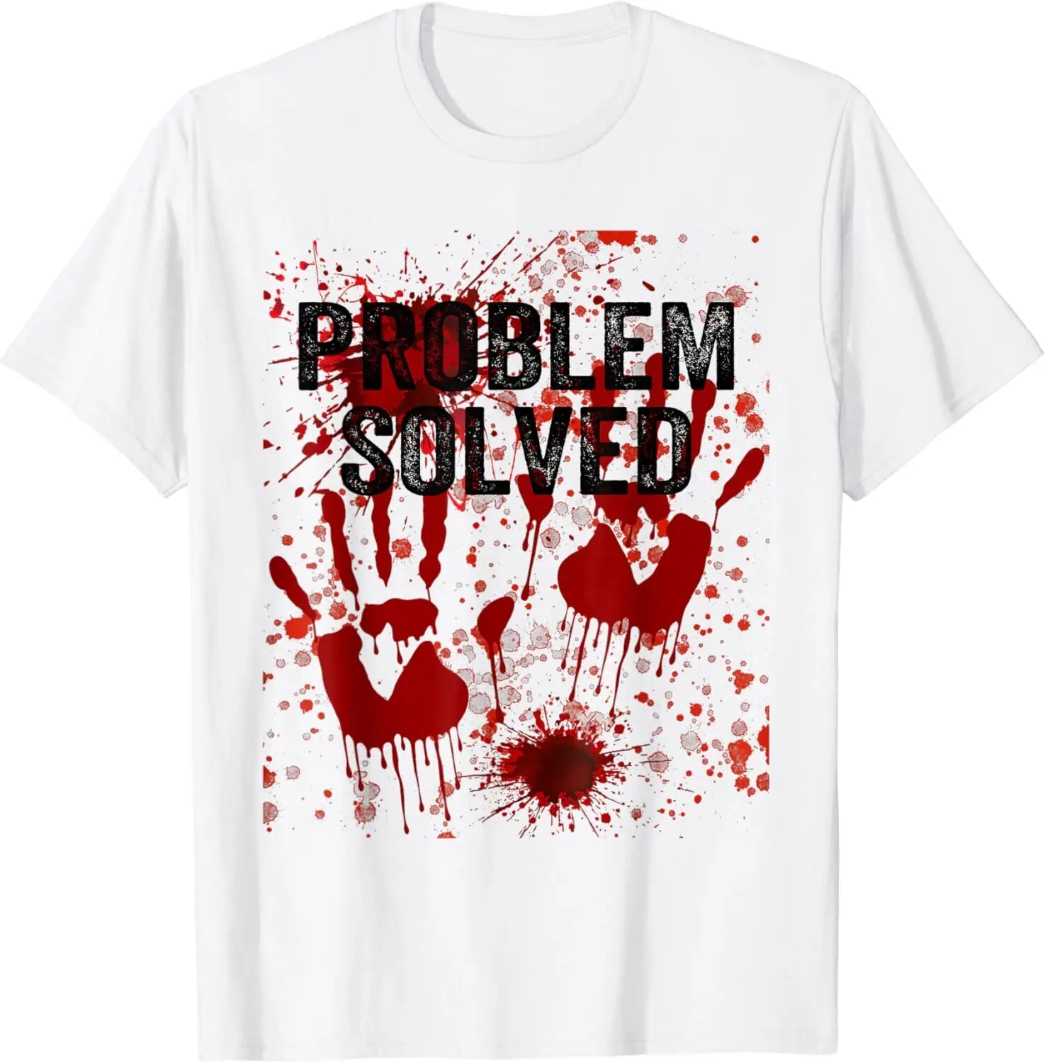 

Problem Solved Halloween Print Unisex T-Shirt