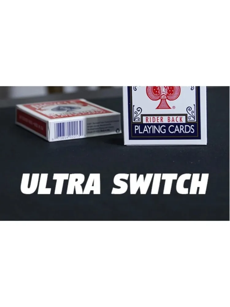 Trucs de magie de close-up Ultra Switch Gimmick, illusions, accessoires de magie de cartes pour magicien, Magia Profesional, prédiction de déchirure et de restauration