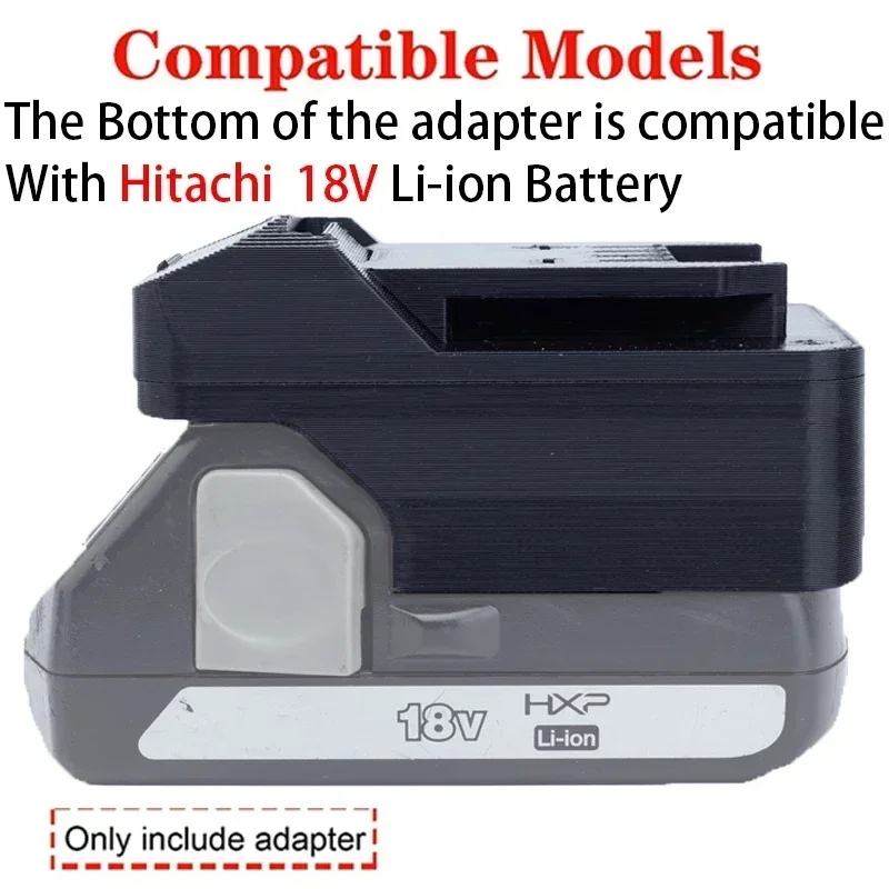 Imagem -02 - Conversor para Ferramentas da Série Lidl Parkside X20v para Hitachi 18v Li-ion Adaptador de Bateria Ferramentas Elétricas Acessórios Ferramentas Furadeira Elétrica