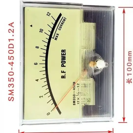 High frequency heat sealing machine DC ammeter DC1.2A 2A 3A pointer ammeter