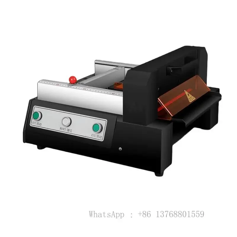 Automatic Paper Cutter A4 Electric Paper Cutter Heavy-duty Paper Cutter Adhesive Cutting Knife Self-adhesive Small Photo