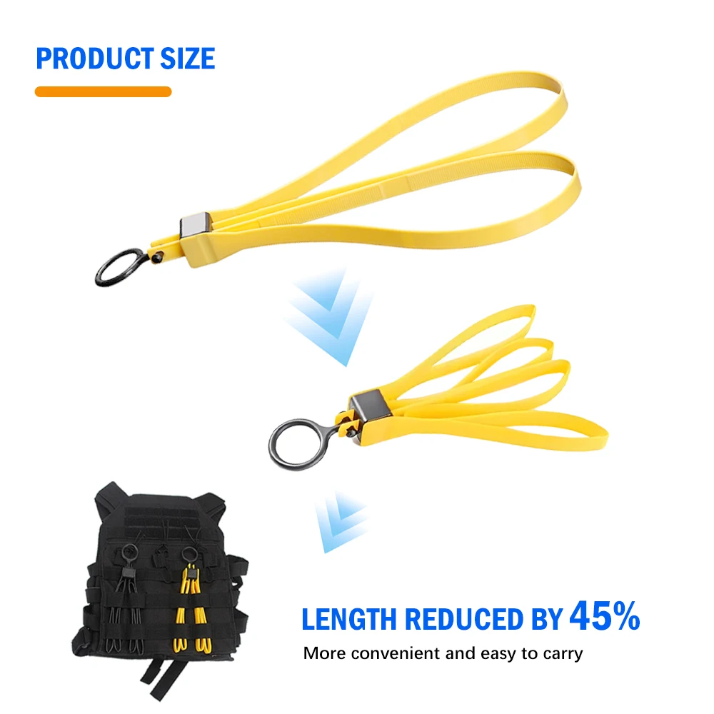 Nylon Double-Lock Police Handcuff Zip Ties: 200KG Tensile, Disposable & Portable for Outdoor/TMC Sport & Adult Games