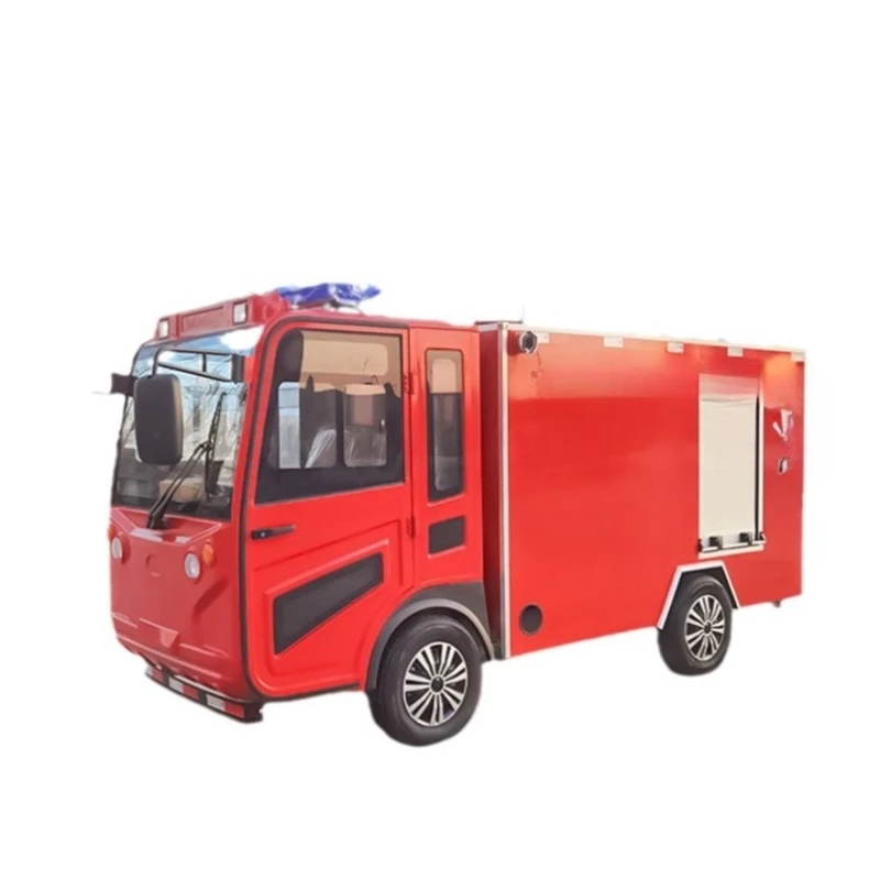 Emergency rescue, sprinkler electric fire truck, township property small new energy electric fire truck