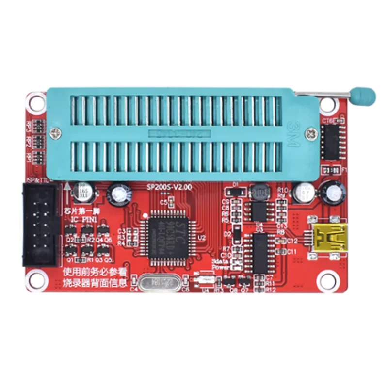 official EEPROM USB Programmer SP200SE / SP200S Enhanced with ISP interface for 336 SCM &24&93 Series SCM for arduino