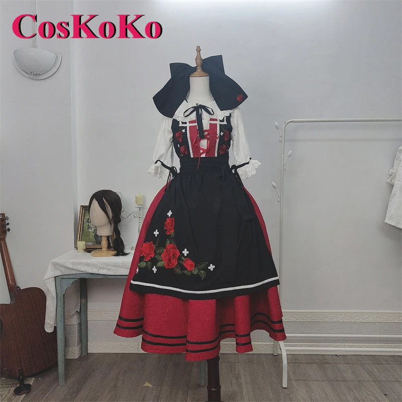 

CosKoKo [Customized] Holo Cosplay Anime Spice And Wolf Costume Gorgeous Sweet Uniform Dress Women Party Role Play Clothing