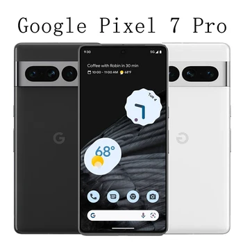 언락 오리지널 구글 픽셀 7 프로 휴대폰, 구글 텐서 G2 옥타코어, 12GB RAM, 50MP 및 48MP, NFC eSim 7 프로, 128GB, 256GB, 5G, 6.7 인치  Best5