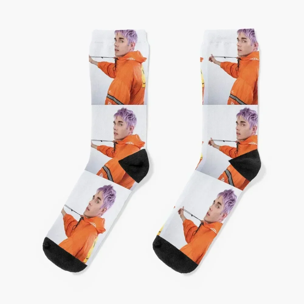 

Awsten Knight Waterparks Socks colored custom with print Socks For Women Men's