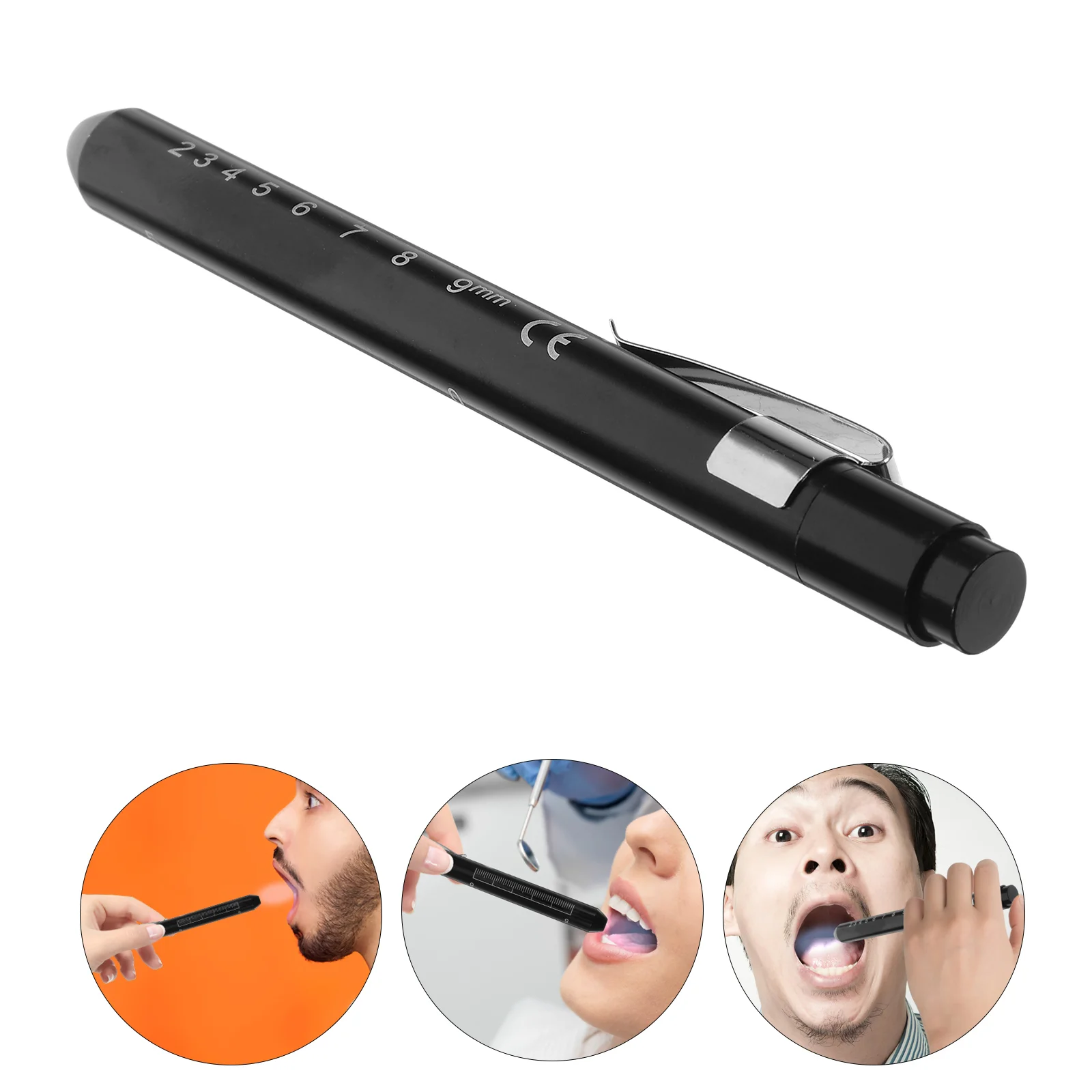 Rechargeable Torch Medical Pen Light Stainless Steel LED Doctors Flashlight Nurse