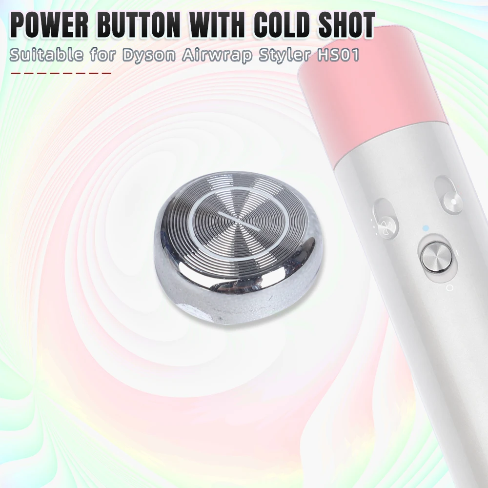 

Power Button with Cold Shot for Dyson Airwrap Hair Styler Switch on/off Slider Button Replacement Accessories