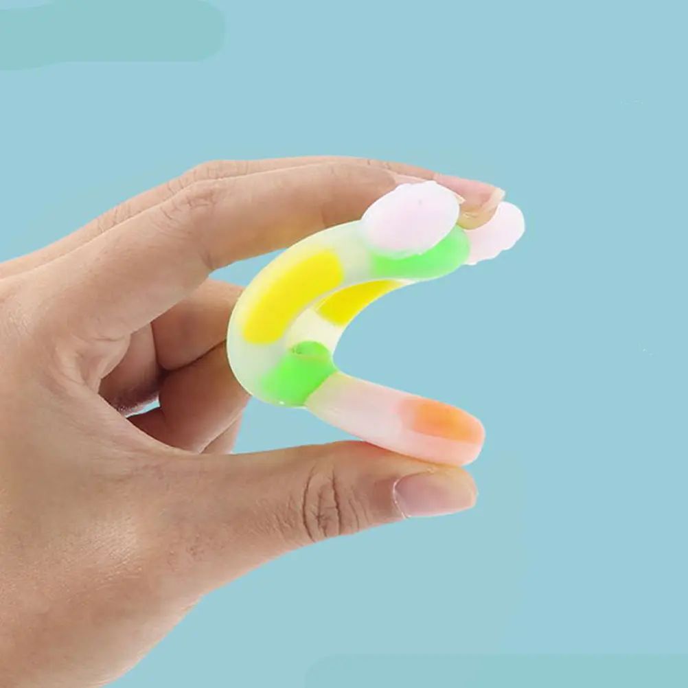 

1pc Infant Teething Silicone Baby Molar Rod Teeth Grinding Soothing Sore Gums Soft Non-Toxic Chewing Stick Easy Carry Plaything