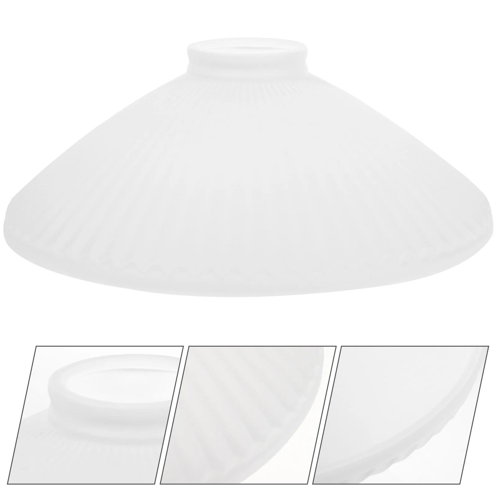 

Ceramic Pleated Lamp Shade Japanese Style Durable Lamp Shade Decorative Replacement Lampshade for Hotel Bar Cafe