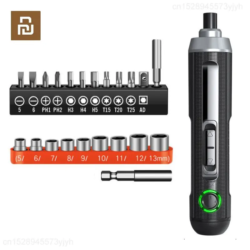 New Youpin Electric Screwdriver Set Rechargeable Multifunction Mini Screw Driver Precision Screw Bit Kit Household Power Tools