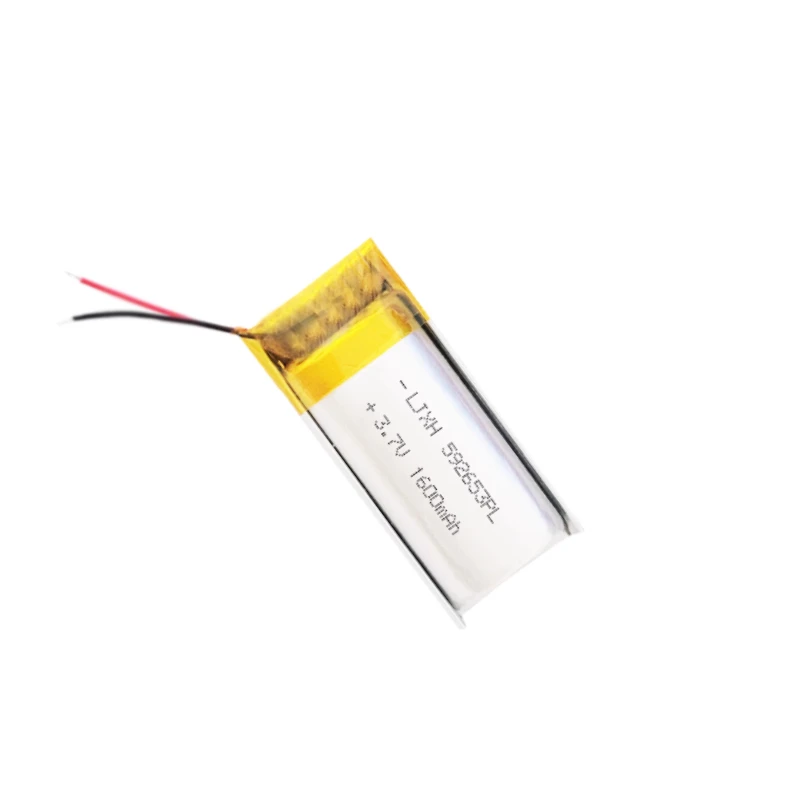 592653 3.7V 1600mAh for JBL Cardo Edge/Packtalk Bold 1st Generation Gaming Headset Bluetooth Headset Has A Built-in Battery view 5