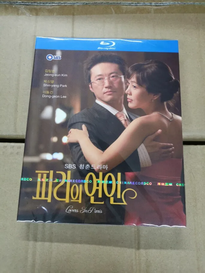 

Blu-ray BD Korean Drama Paris Kim Jung-eun Park Shin-yang Korean with English and Chinese subtitles