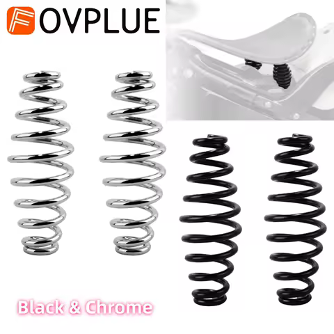 4" 5" Motorcycle Solo Seat Support Springs For Harley Honda Yamaha Kawasaki Suzuki Sportster XL883 XL1200 Bobber Chopper Custom