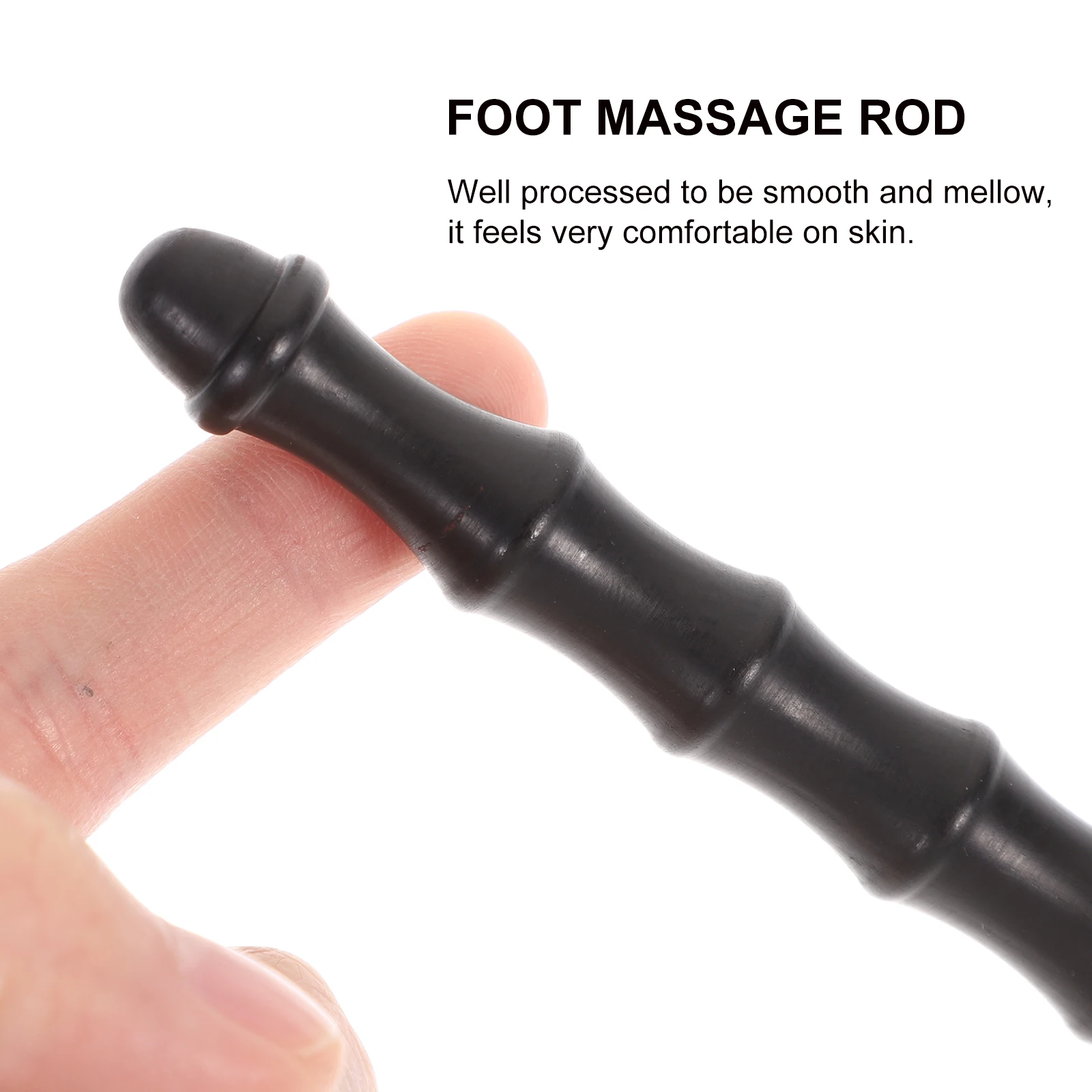 

1Pcs Wooden Meridian Massager Stick Handheld Acupoint Tool for Face Neck Back Household Massage Wooden Massaging Stick