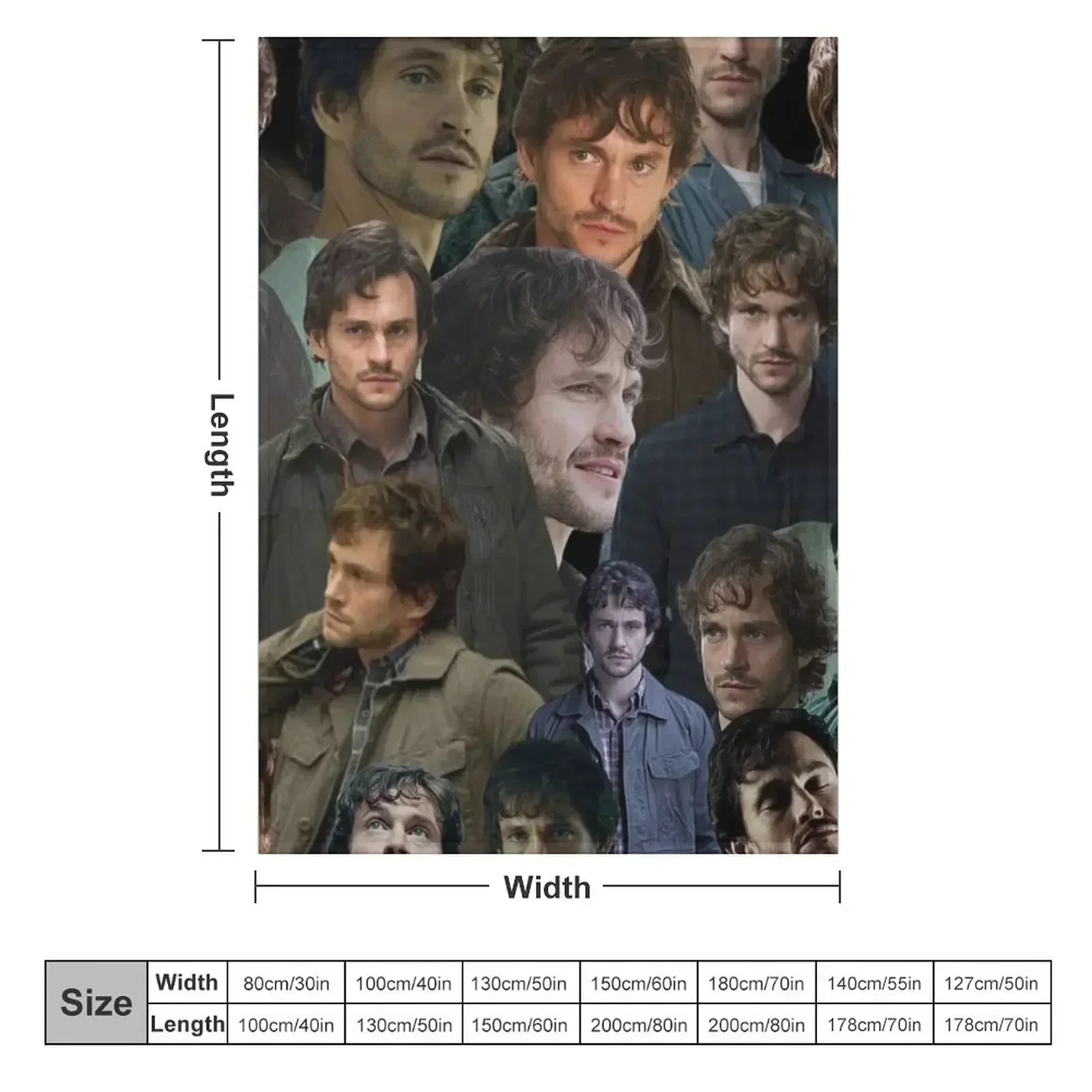 will graham photo collage Throw Blanket Luxury Thicken Summer Giant Sofa Thins Soft Beautifuls Blankets