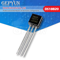 5pcs DS18B20 18B20 18S20 TO-92 IC CHIP Thermometer Temperature Sensor