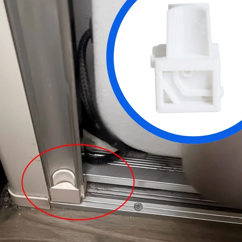 

For Hartal Flyscreen Slider Durable White Plastic Sliding Fly Screen Door Retaining Clip Retainer Caravan Motorhome Accessories