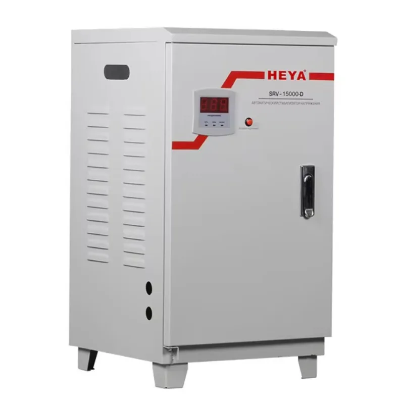 Relé monofásico 15KVA Power Manager tipo 220V regulador de tensão automático com display de diodo emissor de luz de corrente CA