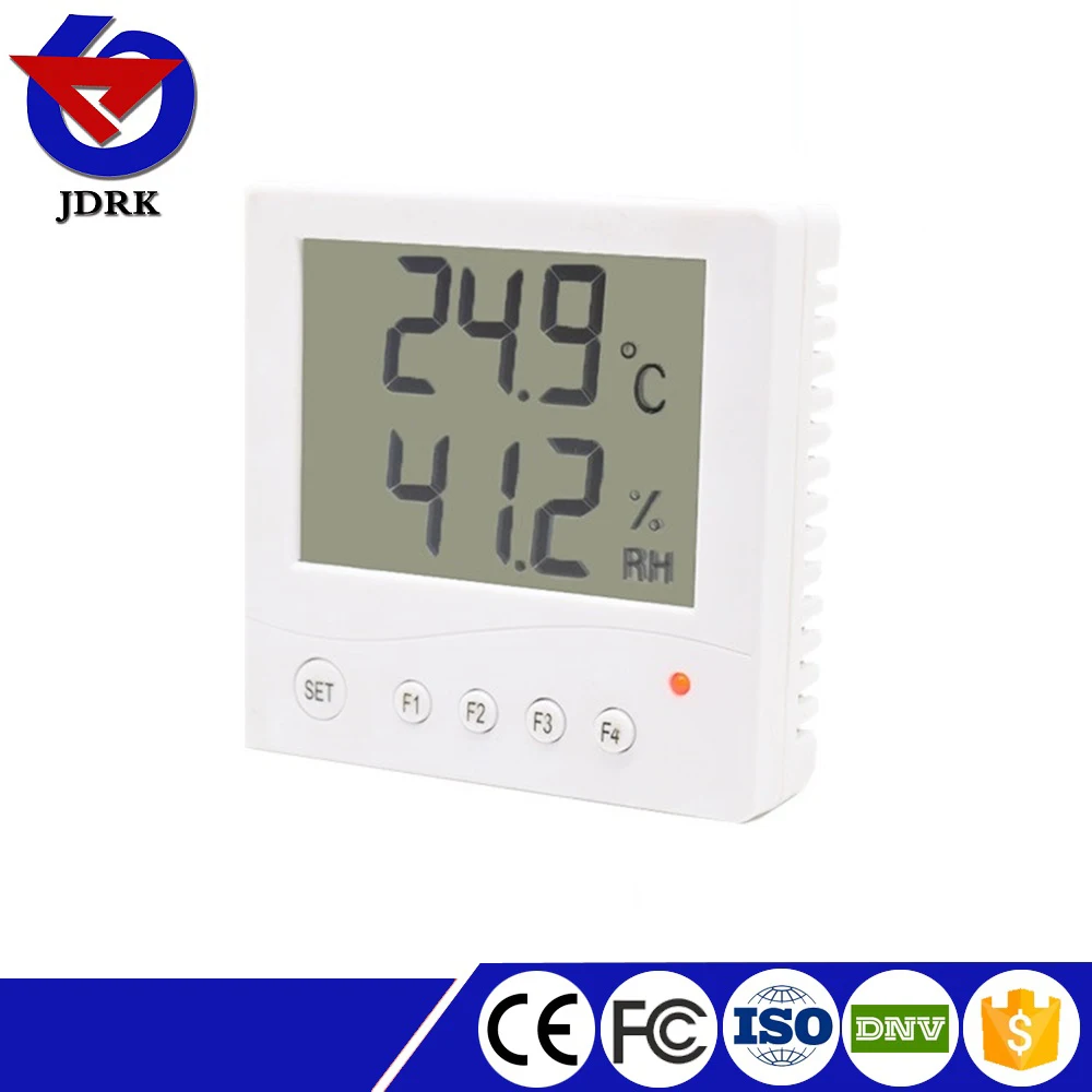 Modbus RS485 4-20ma 0-10V Output LCD Screen Display Digital Temperature and Humidity Sensor for Inside