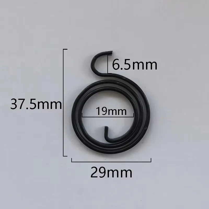 Flat Wire Door Lock Handle Spring Coil Tools Home Door Replacement Return Torsion Springs