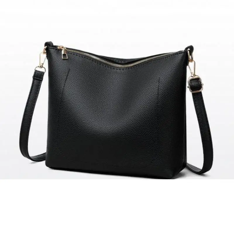 

Luxury Bags Women's Shoulder Bag 2024 Fashion Trend Soft Leather Crossbody Bags Women's Handbag Casual Bucket Bags