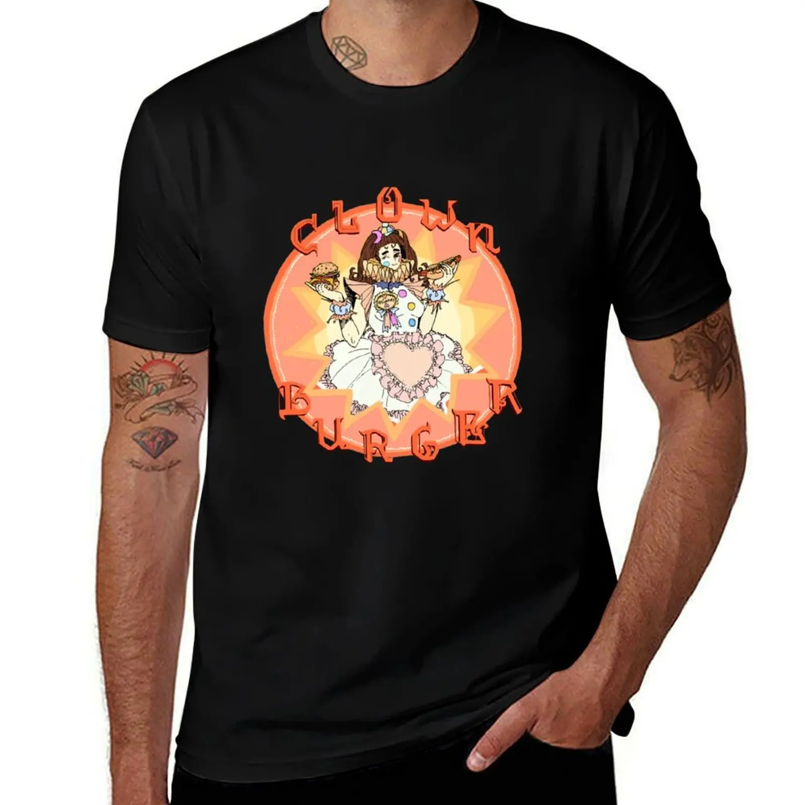 

Clownburger T-Shirt man t shirts high quality luxury brand man t shirt luxury