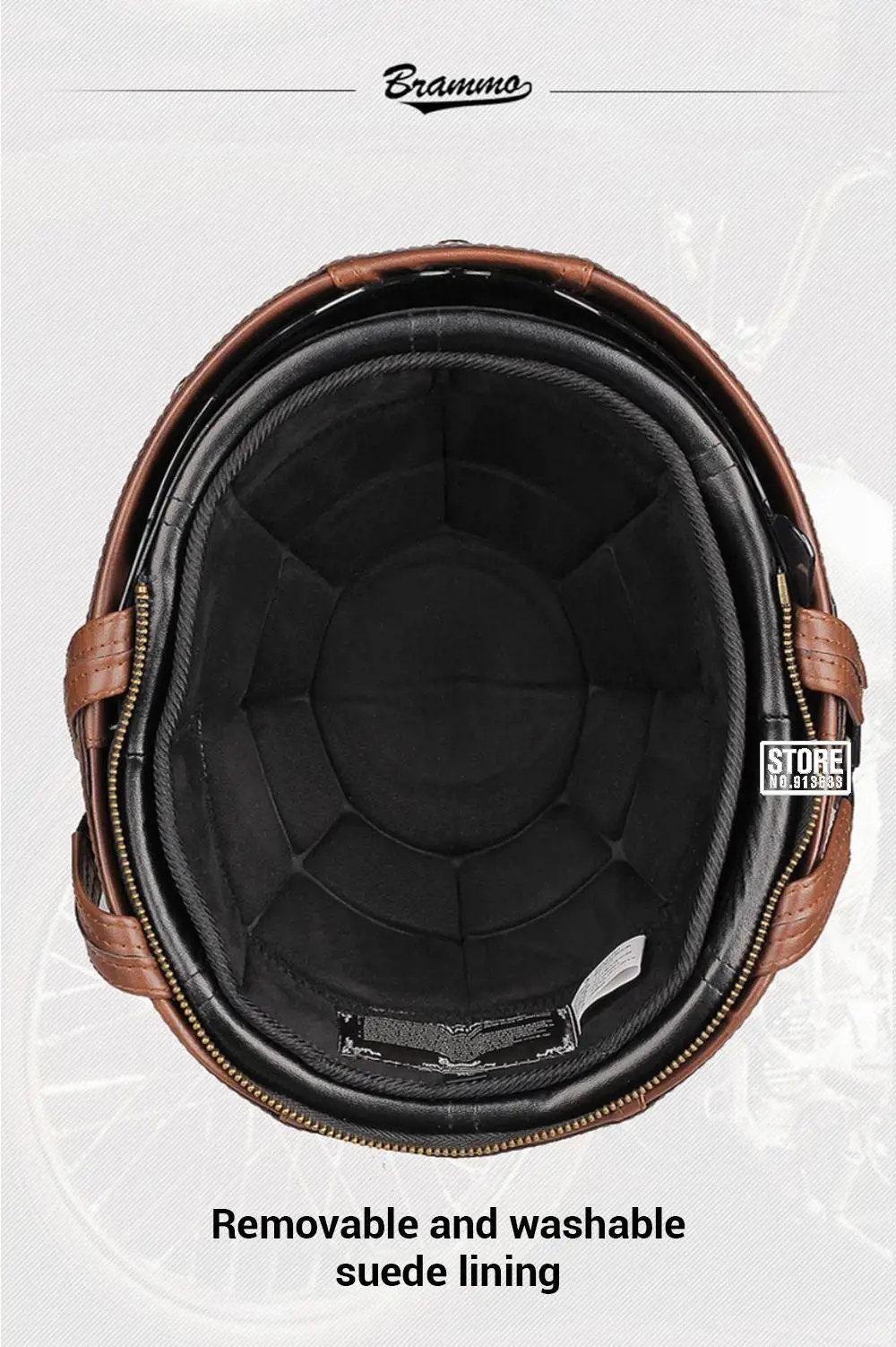 Retro Motorrad Helm DOT Zertifizierung Moto Helm Männer Frauen Halb Helm HD Objektiv Casco Vier Jahreszeiten Reiten Roller Capacetes – Detail 5