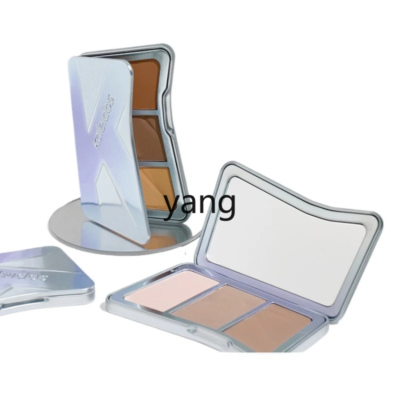 LXL KALEIDOS Hua Symphony Three-Color Contour Compact Highlight Nose Shadow Brightening Novice