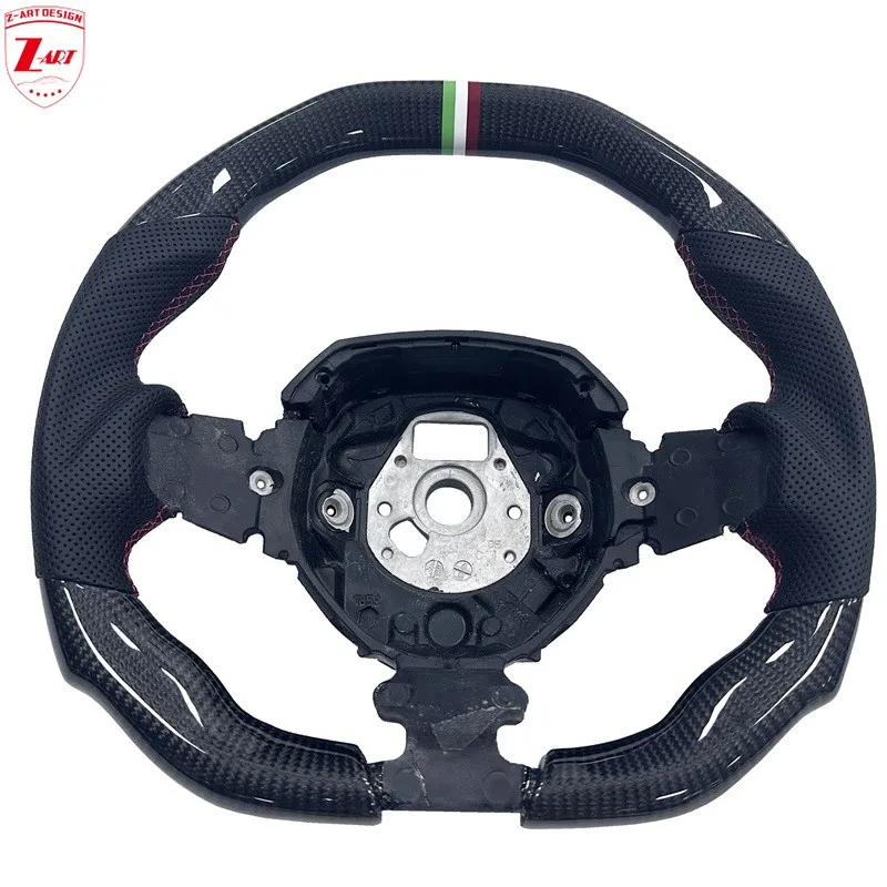 

Z-ART Carbon Fiber Steering Wheel for Lamborghini Aventador LP700 LP720 Aventador S LP740 LP750SV LP770 SVJ With Italy Thread